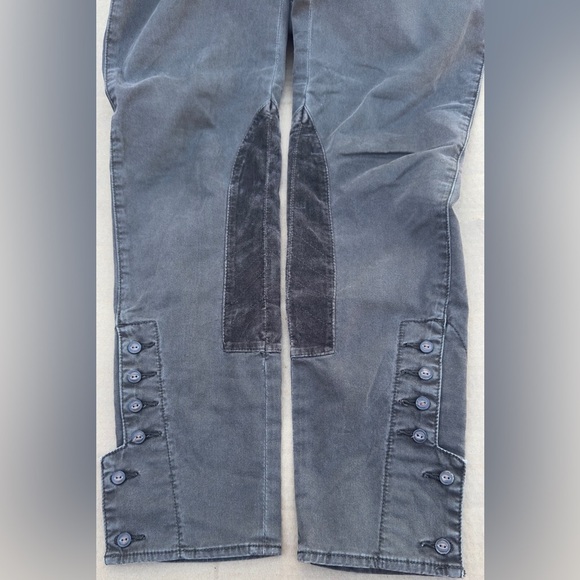 Anthropologie Daughters of the Liberation Size 27 Pants with unique bottoms - Picture 4 of 9